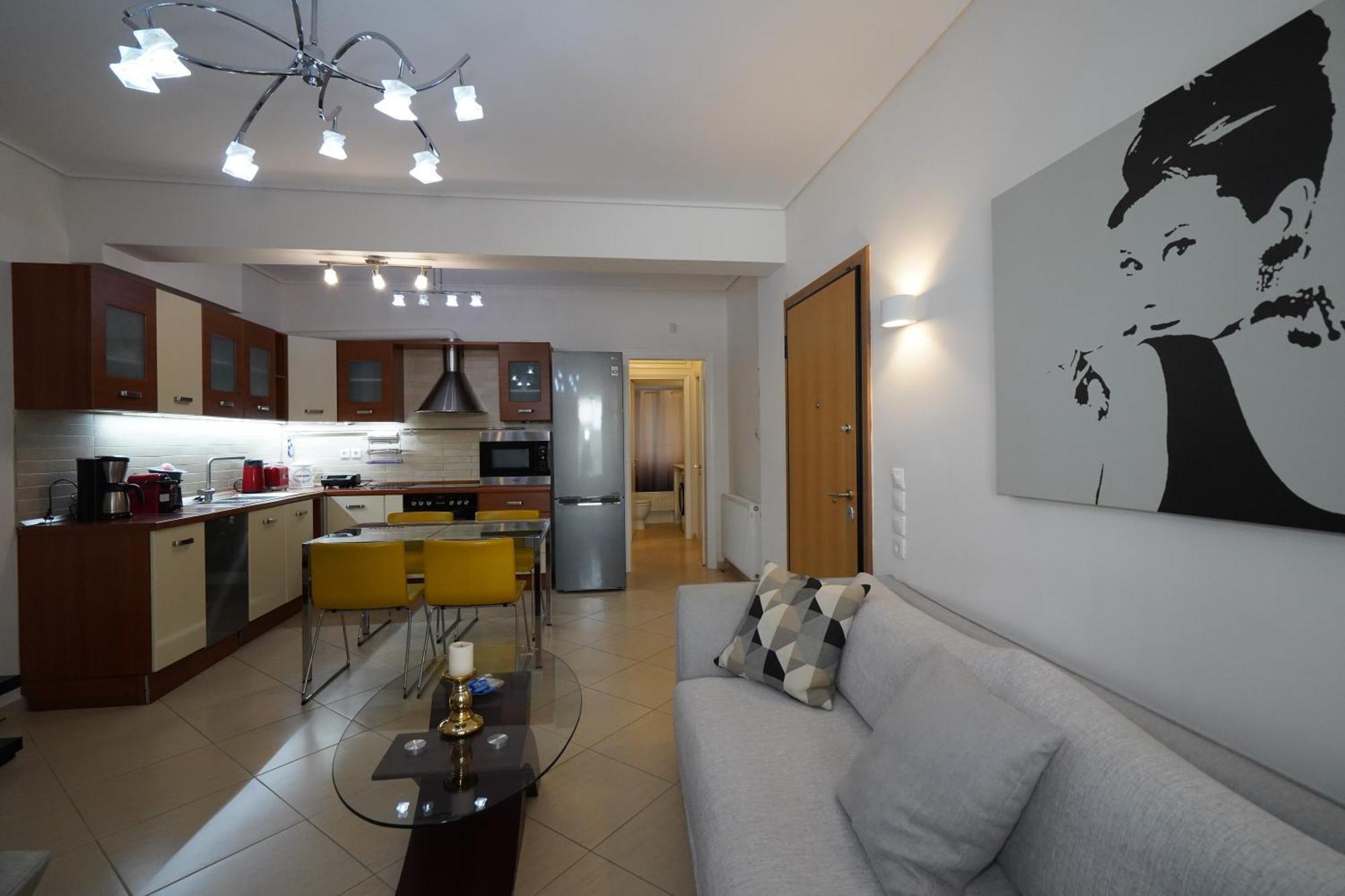 Garden Apartment Next To The Mall -Private Parking Athens Exterior photo